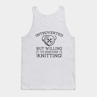 Introverted Knitting Tank Top